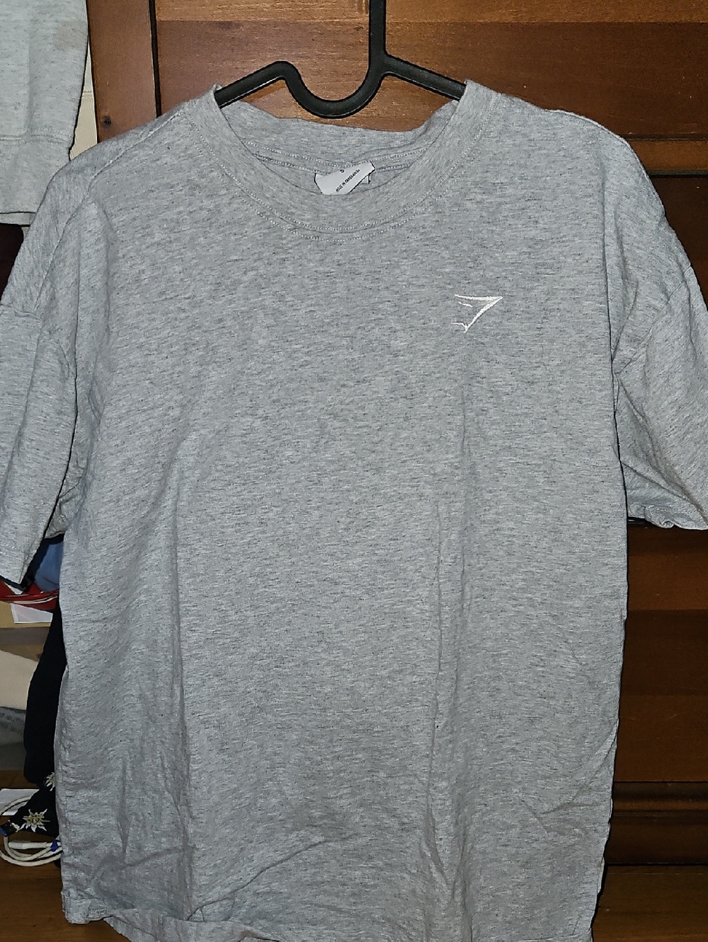 Gymshark Gray Short Sleeve Crew Tee